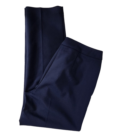 Chicos Fabulously Slimming Darcey With Closure Navy Ankle Pants Size 00 US XS 2 - Picture 3 of 9